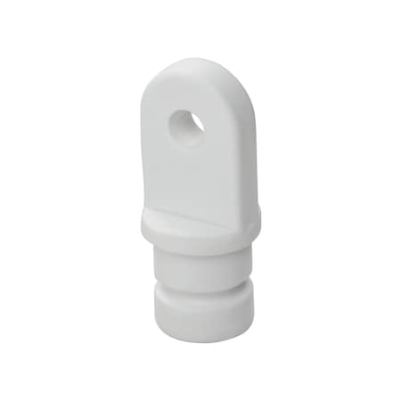 Whitecap White Nylon Inside Eye End, PR 3402WP